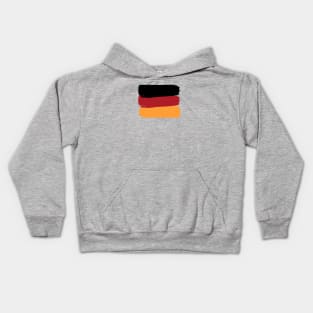 Painted Style German Flag Kids Hoodie